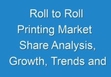 Roll to Roll Printing Market Share Analysis, Growth, Trends and Opportunities to 2024: TMR