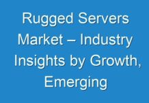 Rugged Servers Market – Industry Insights by Growth, Emerging Trends and Forecast By 2030