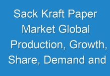 Sack Kraft Paper Market Global Production, Growth, Share, Demand and Applications Forecast to 2030