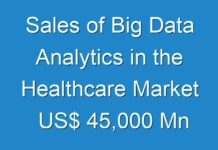 Sales of Big Data Analytics in the Healthcare Market US$ 45,000 Mn Revenues by 2026 End