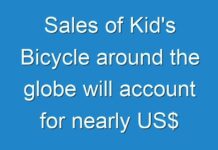 Sales of Kid’s Bicycle around the globe will account for nearly US$ 18,000 Mn revenues by 2024-end