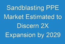 Sandblasting PPE Market Estimated to Discern 2X Expansion by 2029