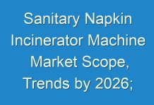 Sanitary Napkin Incinerator Machine Market Scope, Trends by 2026; Impact of COVID-19 on the Global Market