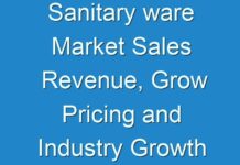 Sanitary ware Market Sales Revenue, Grow Pricing and Industry Growth Analysis 2026