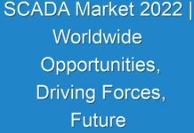 SCADA Market 2024 | Worldwide Opportunities, Driving Forces, Future Potential 2030