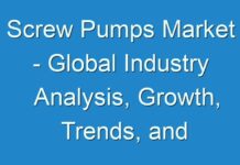 Screw Pumps Market – Global Industry Analysis, Growth, Trends, and Forecast by 2024