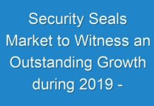 Security Seals Market to Witness an Outstanding Growth during 2019 – 2027