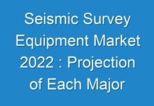 Seismic Survey Equipment Market 2024 : Projection of Each Major Segment over the Forecast Period