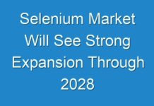 Selenium Market Will See Strong Expansion Through 2028