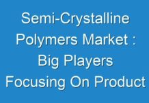Semi-Crystalline Polymers Market : Big Players Focusing On Product Advancements For Business Expansion 2030