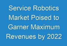 Service Robotics Market Poised to Garner Maximum Revenues by 2024