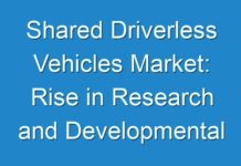 Shared Driverless Vehicles Market: Rise in Research and Developmental Activities to Boost the Market
