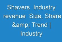 Shavers Industry revenue Size, Share & Trend | Industry Analysis Report 2016 – 2024
