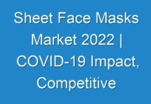 Sheet Face Masks Market 2024 | COVID-19 Impact, Competitive Landscape, Future Trends, Size, Top Key Players and Forecast 2030