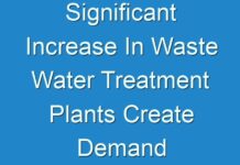 Significant Increase In Waste Water Treatment Plants Create Demand For Double Suction Pumps Market