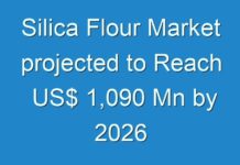 Silica Flour Market projected to Reach US$ 1,090 Mn by 2026