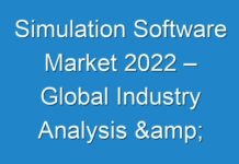 Simulation Software Market 2024 – Global Industry Analysis & Future Growth Prospects to 2030