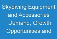 Skydiving Equipment and Accessories Demand, Growth, Opportunities and Key Player Forecast To 2031