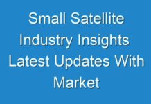 Small Satellite Industry Insights Latest Updates With Market Exhaustive Survey And Demand Overview, Value And Volume 2018 – 2026