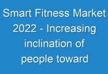 Smart Fitness Market 2024 – Increasing inclination of people toward fitness has led to a spike
