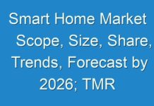 Smart Home Market Scope, Size, Share, Trends, Forecast by 2026; TMR Analyzes Impact of COVID-19 on Market