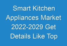 Smart Kitchen Appliances Market 2024-2029 Get Details Like Top Industry Players Technology Innovations And Analysis