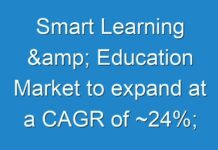 Smart Learning & Education Market to expand at a CAGR of ~24%; New TMR Report Explores Impact of COVID-19 Outbreak on Market
