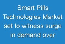 Smart Pills Technologies Market set to witness surge in demand over the forecast period of 2019 to 2027