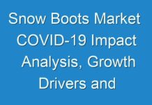 Snow Boots Market COVID-19 Impact Analysis, Growth Drivers and Future Outlook 2030