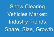 Snow Clearing Vehicles Market: Industry Trends, Share, Size, Growth, Opportunity and Forecast 2024 – 2031