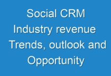 Social CRM Industry revenue Trends, outlook and Opportunity Analysis 2030