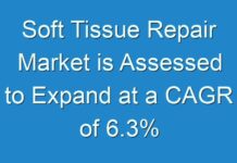 Soft Tissue Repair Market is Assessed to Expand at a CAGR of 6.3% from 2018 to 2026