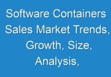 Software Containers Sales Market Trends, Growth, Size, Analysis, Professional Survey & Forecast 2024