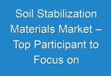 Soil Stabilization Materials Market – Top Participant to Focus on Regional Expansion