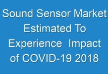Sound Sensor Market Estimated To Experience Impact of COVID-19 2018 – 2026