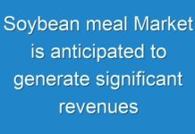 Soybean meal Market is anticipated to generate significant revenues by 2027