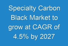 Specialty Carbon Black Market to grow at CAGR of 4.5% by 2027