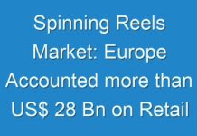 Spinning Reels Market: Europe Accounted more than US$ 28 Bn on Retail Sales Forecast 2024 to 2030