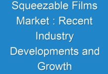 Squeezable Films Market : Recent Industry Developments and Growth Strategies Adopted by Players