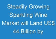 Steadily Growing Sparkling Wine Market will Land US$ 44 Billion by 2024