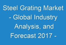 Steel Grating Market – Global Industry Analysis, and Forecast 2017 – 2025