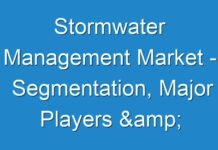 Stormwater Management Market – Segmentation, Major Players & Geographical Analysis, 2027 – TMR