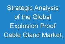 Strategic Analysis of the Global Explosion Proof Cable Gland Market, Forecast to 2030