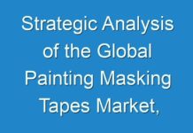 Strategic Analysis of the Global Painting Masking Tapes Market, Forecast to 2030