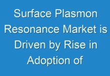 Surface Plasmon Resonance Market is Driven by Rise in Adoption of Label-free Detection Procedures
