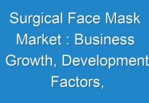 Surgical Face Mask Market : Business Growth, Development Factors, Applications, and Future Prospects
