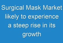 Surgical Mask Market likely to experience a steep rise in its growth during the forecast period 2019-2027