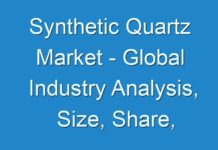 Synthetic Quartz Market – Global Industry Analysis, Size, Share, Growth, Trends and Forecast 2017 – 2025