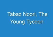 Tabaz Noori, The Young Tycoon