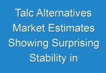 Talc Alternatives Market Estimates Showing Surprising Stability in key Business Segments till 2029